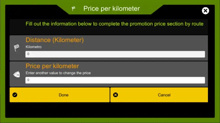 Taxi time meter android App screenshot 3